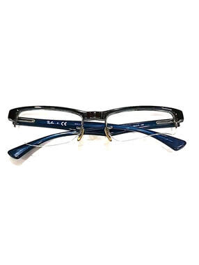 Ray Ban RB7012 5068 Tortoise Blue Half Rim Eyeglasses Frame 53-17 140